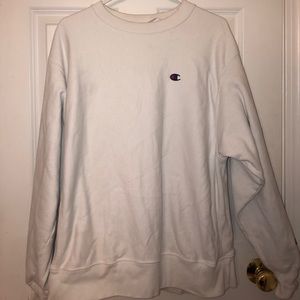Champion White Crew Neck